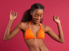 Load image into Gallery viewer, Image 10: Rio De Sol Top Top Dots-Orange Mel