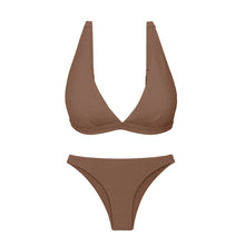 Load image into Gallery viewer, Product Front: Rio De Sol Set Set Sand-Cappuccino Alba Leblon