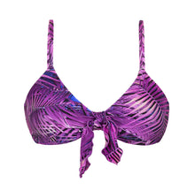 Load image into Gallery viewer, Product Front: Rio De Sol Top Top Ultra Violet Bra
