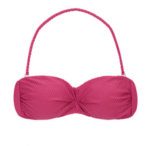 Load image into Gallery viewer, Product Front: Rio De Sol Top Top Cloque Lichia Bandeau