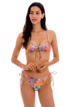 Load image into Gallery viewer, Model Front: Rio De Sol Top Top Frutti Mila