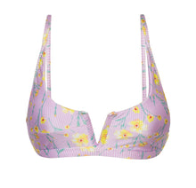 Load image into Gallery viewer, Product Front: Rio De Sol Top Top Canola Bra-V