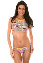 Load image into Gallery viewer, Model Front: Rio De Sol Set Mundomix Cropped