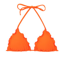 Load image into Gallery viewer, Product Front: Rio De Sol Top Top Dots-Orange Frufru