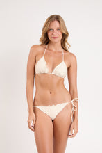 Load image into Gallery viewer, Model Front: Rio De Sol Top Top Touch-Natural Frufru