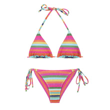 Load image into Gallery viewer, Product Front: Rio De Sol Set Set Supercolor Tri-Inv Cheeky-Tie