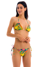 Load image into Gallery viewer, Model Front: Rio De Sol Bottom Bottom Sun-Sation Frufru