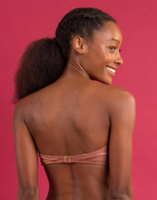 Load image into Gallery viewer, Image 10: Rio De Sol Top Top Shimmer-Copper Bandeau-Joy