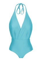 Load image into Gallery viewer, Product Front: Rio De Sol One-Piece Orvalho Transpassado