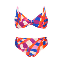 Load image into Gallery viewer, Product Front: Rio De Sol Girl's Two-Piece Funny Bikini-Kids