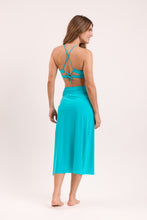 Load image into Gallery viewer, Model Back: Rio De Sol Beach Skirt Amb-Nannai Long Skirt Knot