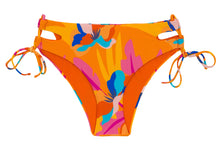 Load image into Gallery viewer, Model Front: Rio De Sol Bottom Bottom Orange-Bloom Madrid