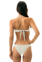 Load image into Gallery viewer, Model Back: Rio De Sol Bottom Bottom Perola Bandeau