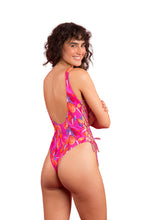 Load image into Gallery viewer, Model Back: Rio De Sol One-Piece Flavors Zoe