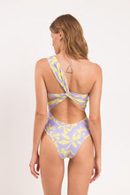 Load image into Gallery viewer, Model Back: Rio De Sol One-Piece Glow Santorini