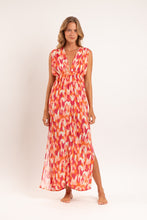 Load image into Gallery viewer, Model Front: Rio De Sol Maxi Dresses Mirage Long Dress Soleil
