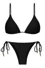 Load image into Gallery viewer, Product Front: Rio De Sol Set Set St-Tpz-Black Tri-Inv Ibiza
