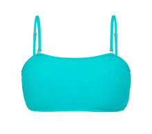 Load image into Gallery viewer, Product Front: Rio De Sol Top Top Jade Bandeau-Reto