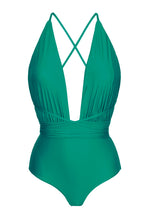 Load image into Gallery viewer, Product Front: Rio De Sol One-Piece New Vegas Malaquita
