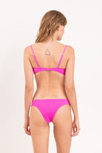 Load image into Gallery viewer, Model Back: Rio De Sol Top Top Malibu-Rosa Bandeau-Duo
