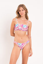 Load image into Gallery viewer, Image 07: Rio De Sol Set Set Splash Bandeau-Reto Highleg
