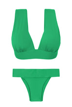 Load image into Gallery viewer, Product Front: Rio De Sol Set Set Tambourine Halter-Marina Essential-Cos
