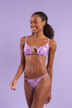 Load image into Gallery viewer, Image 10: Rio De Sol Top Top Trail-Purple Tank-Tie
