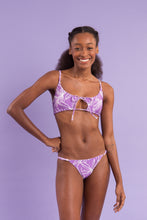 Load image into Gallery viewer, Image 09: Rio De Sol Top Top Trail-Purple Tank-Tie
