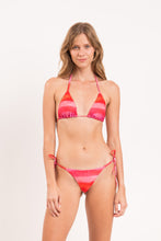Load image into Gallery viewer, Model Front: Rio De Sol Bottom Bottom Cher Cheeky-Tie
