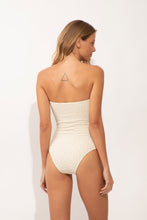 Load image into Gallery viewer, Model Back: Rio De Sol One-Piece Brisa-Offwhite Tube-Op

