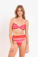 Load image into Gallery viewer, Model Front: Rio De Sol Top Top Cher Bandeau-Joy
