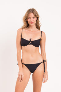 Model Front: Rio De Sol Bottom Bottom Dots-Black Ibiza-Comfy