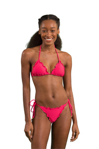 Model Front: Rio De Sol Bottom Bottom Dots-Virtual-Pink Frufru-Fio