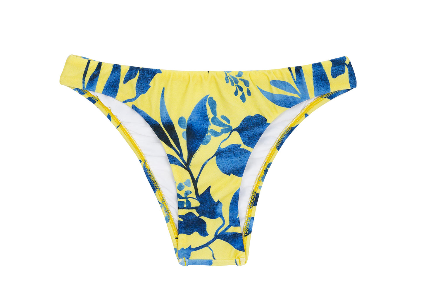 Product Front: Rio De Sol Bottom Bottom Lemon Flower Bandeau