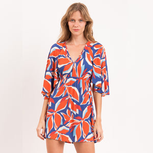 Gallery: Rio De Sol Beach Dresses Leaves Mini Dress