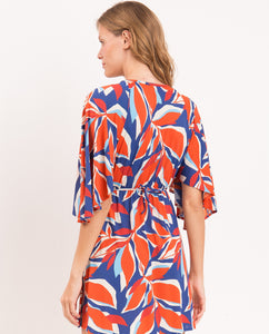 Image 07: Rio De Sol Beach Dresses Leaves Mini Dress