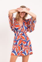 Load image into Gallery viewer, Image 09: Rio De Sol Beach Dresses Leaves Mini Dress

