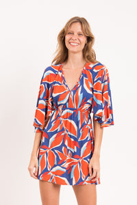 Image 11: Rio De Sol Beach Dresses Leaves Mini Dress