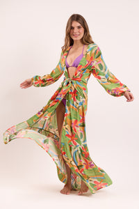 Tropical Long Dress Verona