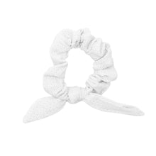 Load image into Gallery viewer, Bora-White Scrunchie
